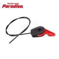 Cable de Acelerador para Cortacésped, Palanca de Control, Juego de Manijas, Alto Rendimiento, Fácil Instalación, Piezas de Repuesto para Cortacésped de Acero y Plástico OEM