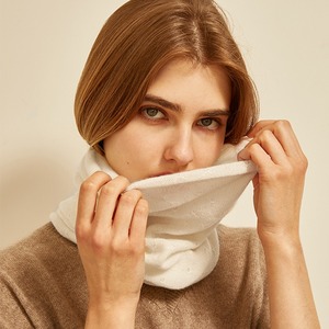 Écharpe Infinity en cachemire <span class=keywords><strong>blanc</strong></span> ivoire de haute qualité pour femmes 100% - Product Image 2