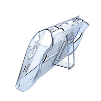 Étui de protection en cristal pour manette de console de jeu SYYTECH pour Asus Rog Ally PC Shell Game Accessories