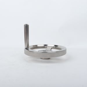 Verarbeitung und Anpassung von Präzisionsgussteilen Hochtemperaturbeständiges Edelstahl-Handrad mit Komfortgriffen - Product Image 3
