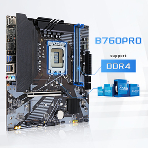 Carte mère B760 Pro Micro ATX DIY compatible avec le chipset <span class=keywords><strong>Intel</strong></span> B760, socket LGA 1700, processeurs <span class=keywords><strong>Intel</strong></span> de 12e, 13e et 14e génération, séries Core <span class=keywords><strong>i3</strong></span>, i5, i7, i9 - Product Image 1