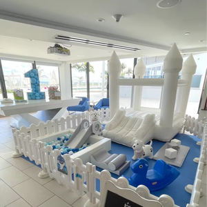 Prix de gros : Ensemble de jeux souple et sûr au design ergonomique, machine à chevaucher pour enfants, château gonflable de parc et équipement d'amusement intérieur - Product Image 1