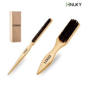 Sisir sisir sisir penata garis ramping sisir pegangan untuk penata rambut Salon Pro sikat pengurai rambut sisir sisir bulu babi hutan - Product Image 2