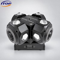 Lumière laser LED RGB DMX512 activée par le son pour concert, spectacle sur scène, événement en plein air