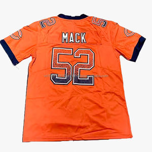 Camiseta de Fútbol Personalizada de Malla Transpirable de Secado Rápido con Protección UV 100% Poliéster, Cuello en V y Manga Corta - Product Image 4