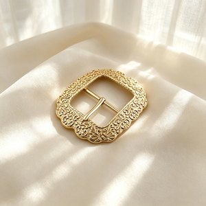 Hebilla de Cinturón con Anillo en D con Protección UV, Cierre de Aleación Antidesvanecimiento para Mujer, Cinturones de Cuero de Larga Duración - Product Image 1