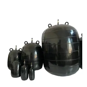 Natural Rubber Inflatable Culvert Airbag Rubber Cylindrical Type Balloon