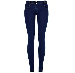 jeans negozio migliore di vendita Suppliers-2021New stile di best-vendita di alta-vita slim-fit jeans di modo stretto-montaggio pantaloni in denim delle donne