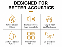 Panneau mural acoustique en placage de bois, absorption acoustique, décoration intérieure, échantillon gratuit disponible