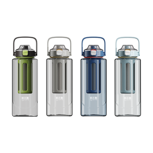 Eastman Tritan Large Capacity Portable Transparent Plastic Sports <strong>Bottle</strong> <strong>Water</strong> <strong>Bottles</strong> with Handle and <strong>Filter</strong> - Product Image 2