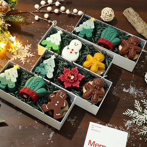 Handmade Creative Christmas Shaped Candle Gift <b>Box</b> Attractive Atmospheric Holiday Gift Set - Product Image 3