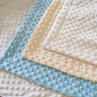 Couverture Bébé Aodu en Minky à Pois et Sherpa Double Face Douce et Confortable pour Nouveau-né, Enfant, Berceau, Poussette, Langes – Vente en Gros Direct Usine