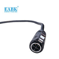 Cordon d'alimentation universel à 3 broches homologué UL 10A 125V IEC C13 vers C14 pour ordinateur de bureau, moniteur et imprimante