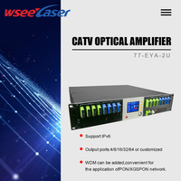 Yüksek güç 1550nm EDFA WDM 32/16 Port CATV en iyi fiyat 4/8/16puert kaliteli yüksek güç EDFA