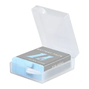 厂家供应普鲁兹塑料透明电池储存盒用于GoPro AHDBT-901 BT-801 BT-501 BT-401 BT-301电池盒