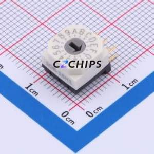 SDR-16H1 Rotary Encoder Through hole Component (THT),10x10mm Switch - Product Image 1