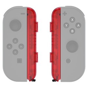 Coque de remplacement transparente avec poignée personnalisée et boutons pour sangle de poignet Nintendo Switch Joy-Con - Product Image 2