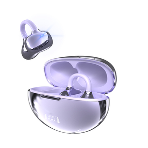 YYK-Q108 Mở Tai Không Dây Earbuds Clip-On Semi-Trong Tai Thiết Kế LED Hiển Thị Kỹ Thuật Số Tiếng Ồn Hủy Bỏ TWS Tai Nghe Tai Nghe Tai Nghe Bt - Product Image 6