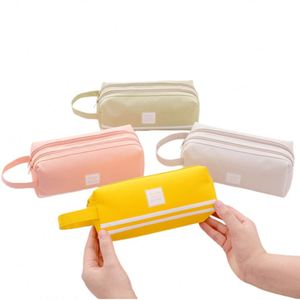 Big Capacity Pencil Case Colorful Pencil <b>Bag</b> Portable Stationery Organizer Cute Aesthetic <b>School</b> Office Supplies for Teens - Product Image 6