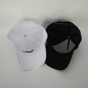 Gorra de Béisbol de Alta Calidad, Personalizada con Bordado, Negra, de 5 Paneles, Impermeable, Formal, Deportiva, de Pana Láser y Poliéster, para Hombre y Mujer - Product Image 6