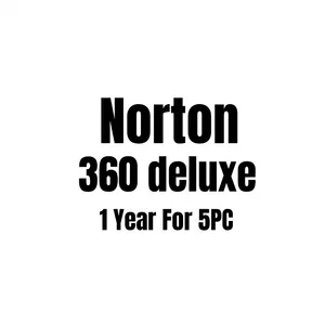 Online Norton 360 Deluxe 1 Year 5pc account+ password 100% activation Norton 360 Antivirus software Send by email