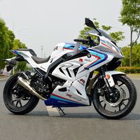 Moto Sportive Baodiao RR Grande Locomotive 400cc Refroidie par Eau pour Course sur Route, Véhicule à Carburant Lourd, 180km/h, Homologuée pour la Route