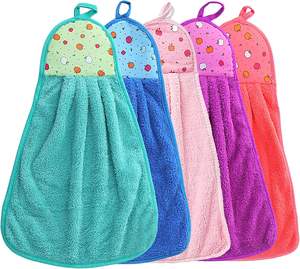 Super Absorbent Rag Cleaning Cloth Double Layer Coral Fleece <b>Kitchen</b> Dish <b>Hand</b> <b>Towel</b> - Product Image 1