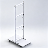 Estructura de Aluminio Portátil y Resistente en Forma de U, Plegable, con Capacidad de Carga de 300 kg, Modular