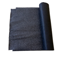Rouleaux de feutre aiguilleté non tissé en polyester 100% ignifuge et hydrofuge pour intérieur automobile, tissu Ripstop uni