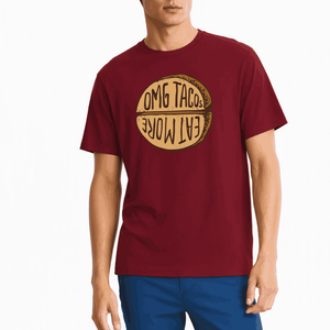 Camiseta de Manga Corta para Hombre, Cuello Redondo, Corte Regular, Informal, 100% Algodón, Secado Rápido, 300g - Product Image 2