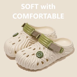 Damen EVA Hausschuhe Sandalen Künstlerische Wellenform Clog Schuhe Anti-Rutsch-Runde Zehen Langlebige Sommer höhle Slipper für Lady <span class=keywords><strong>Girl</strong></span> - Product Image 5