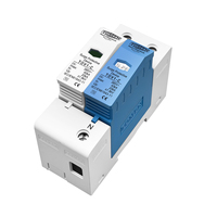 AC SPD 1P + NPE 50KA T1 T2 275V 385V 255V maison parasurtenseur dispositif de protection parafoudre basse tension