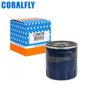 Coralfly LF3624 SO 9000 Filtro oleo LS867B Oil Filters LS867B for Peugeot