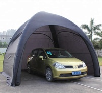 Tente de voiture gonflable portable, garage de voiture, tente de salon professionnel transparente, tente de lavage de voiture gonflable, abri de voiture pour la vente