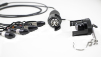 Conector de Enchufe y Enchufe Hembra de 4 Pines Serie TBE de 31mm/38mm FTTX, Venta al por Mayor de Conectores de Enchufe para Equipos de Fibra Óptica de Telecomunicaciones