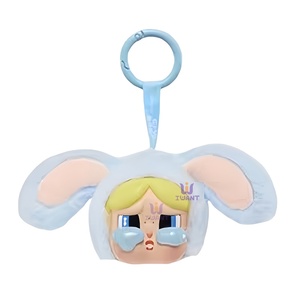 Macaron thú vị Pop Mart labubu hộp mù ban đầu Pop Mart crybaby PowerPuff cô gái labubu - Product Image 2