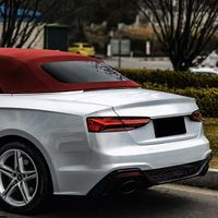 Kit de carrosserie pour Audi A5 S5 B9 2017-2020, pare-chocs avant et arrière, style RS5 B9.5 2024+, avec phares et diffuseur
