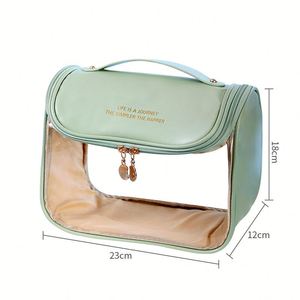 Bolsa de Aseo Transparente de Buena Calidad al por Mayor, Bolsa de Playa para Turistas, Bolsa de Maquillaje Impermeable de Gran Capacidad - Product Image 2