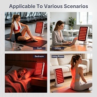 Appareil de luminothérapie infrarouge proche, 6 longueurs d'onde, certifié ROSE/CE, panneau de lumière rouge ultra-mince en aluminium pour la santé globale