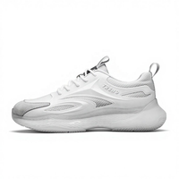 Nouvelle conception Chaussures rehaussantes invisibles 6CM 8CM en maille respirante à plateforme pour la marche décontractée Blanc usine