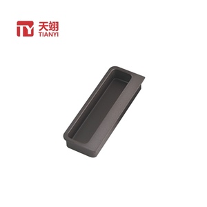 Poignée de meuble dissimulée en alliage de zinc de haute qualité, accessoire domestique pour cuisine, chambre, armoire, commode, poignées de placard - Product Image 1
