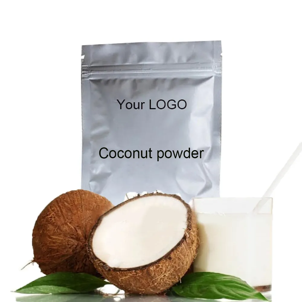 Ít chất béo Vegan desiccated dừa bột đóng băng khô dừa sữa bột kem dừa bột nước