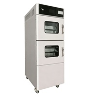 Gabinete de Secado al Vacío Médico de 68L, Temperatura Ajustable de 40-80°C, Acero Inoxidable, Equipo de Laboratorio Moderno de Alta Calidad