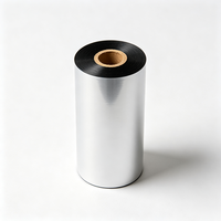 Ruban de transfert thermique en résine Haoxuan 110 mm x 300 m, ruban d'impression de qualité industrielle pour étiquettes, étiquettes durables et emballages