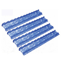 Ensemble de 4 supports de mahjong de luxe en acrylique de haute qualité – Excellent choix de cadeau pour le mahjong américain – Plusieurs tailles disponibles