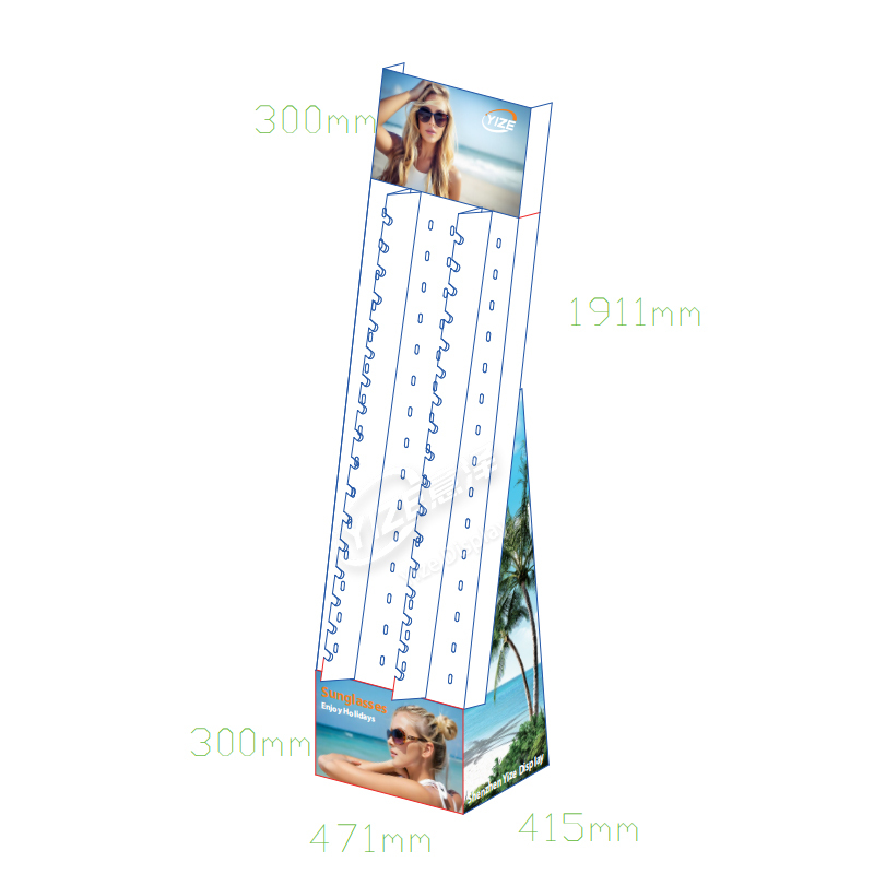Eyewear Store Sunglasses Display Shelf Rotatable