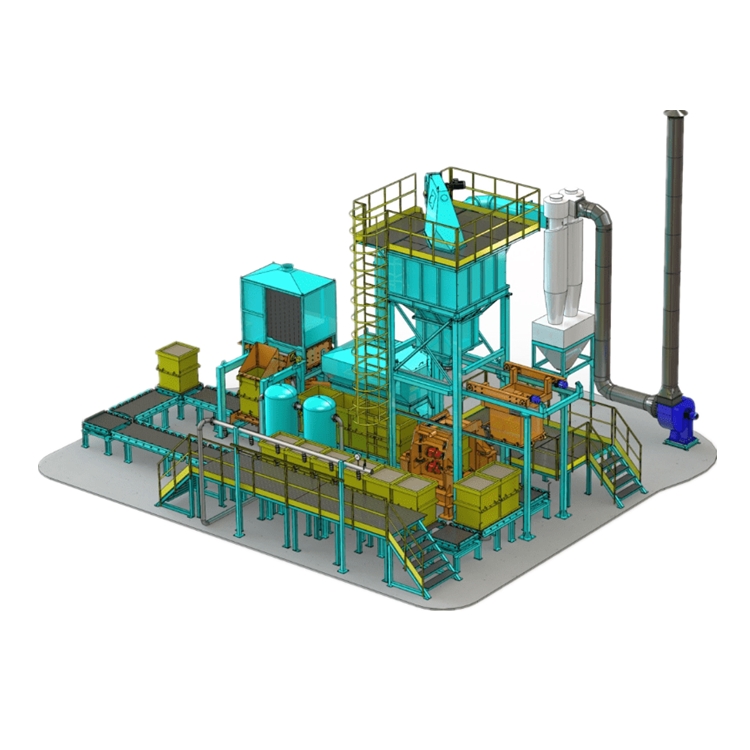 Линия производства литейного оборудования, литейная машина для пенопласта