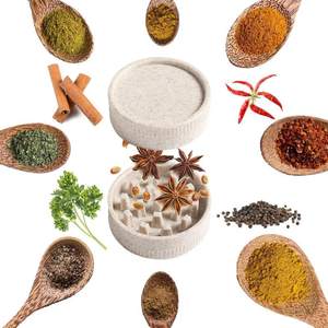 Портативная биоразлагаемая дробилка 2,2 дюймов 55 мм, 2 слоя - Product Image 2