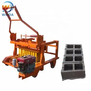 Weida QM4-45 block make cement brick machine new product ideas 2023