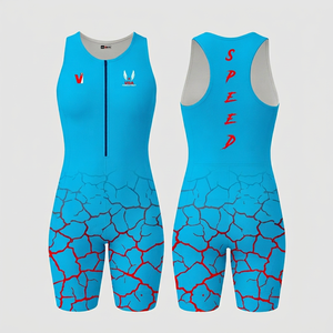 ชุดวิ่งฤดูร้อนแบบใหม่ ชุดวิ่งแบบชิ้นเดียวพิมพ์ลายแบบ Sublimation ทรงปกติ น้ำหนักเบา ระบายอากาศได้ดี ชุดวิ่งมืออาชีพ 2 1 - Product Image 1